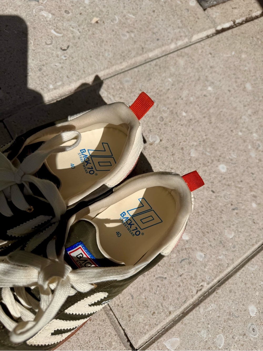 Wonen’s Back 70 GHOST N in OLIVE ORANGE MILK. Size 40 - Picture 4 of 6